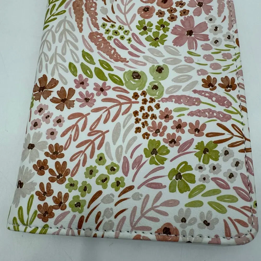 Elyse Breanna Design Passport Cover Limelight Floral Travel 2 Pockets Vacation